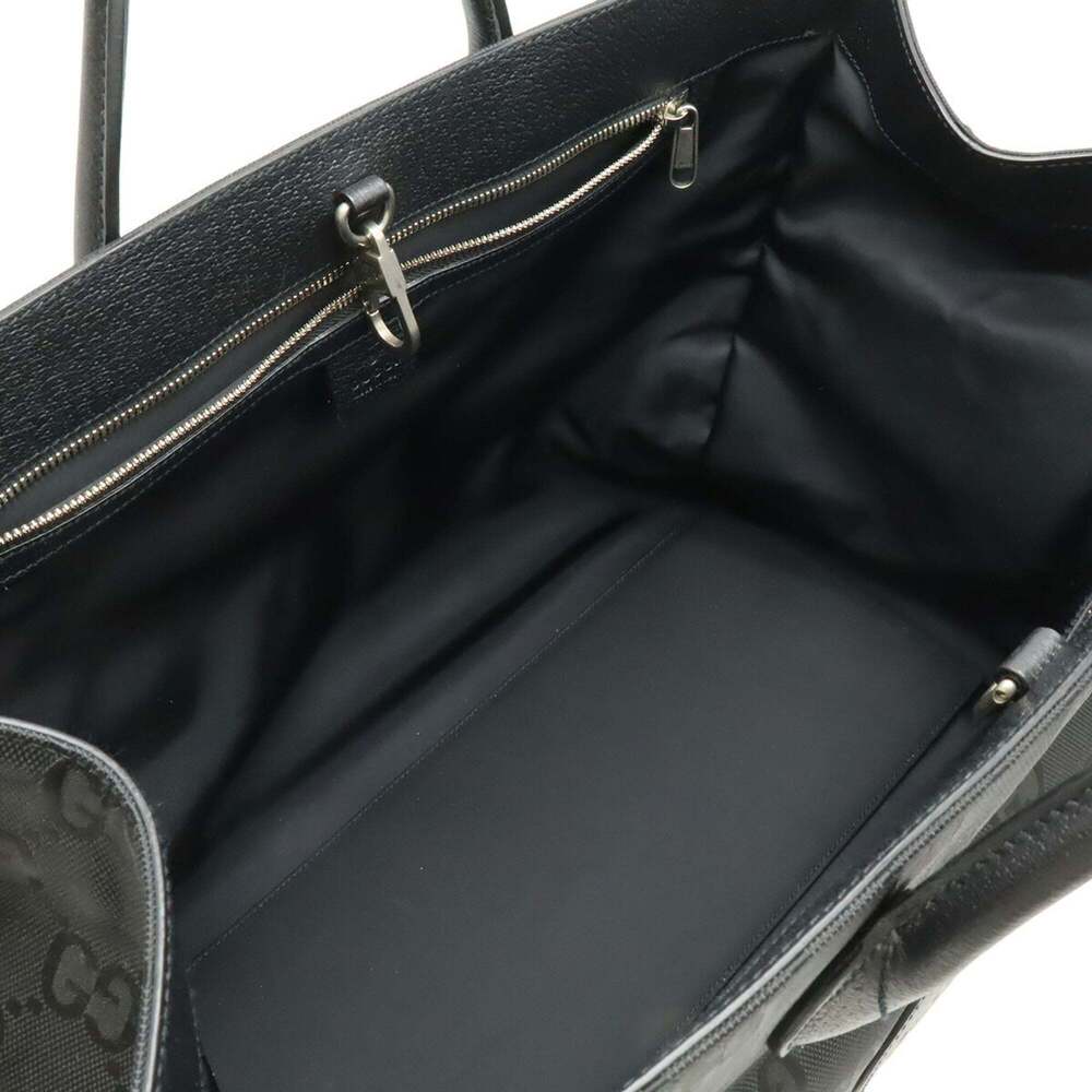 GUCCI Black Leather Shoulder Bag - Picture 8 of 10